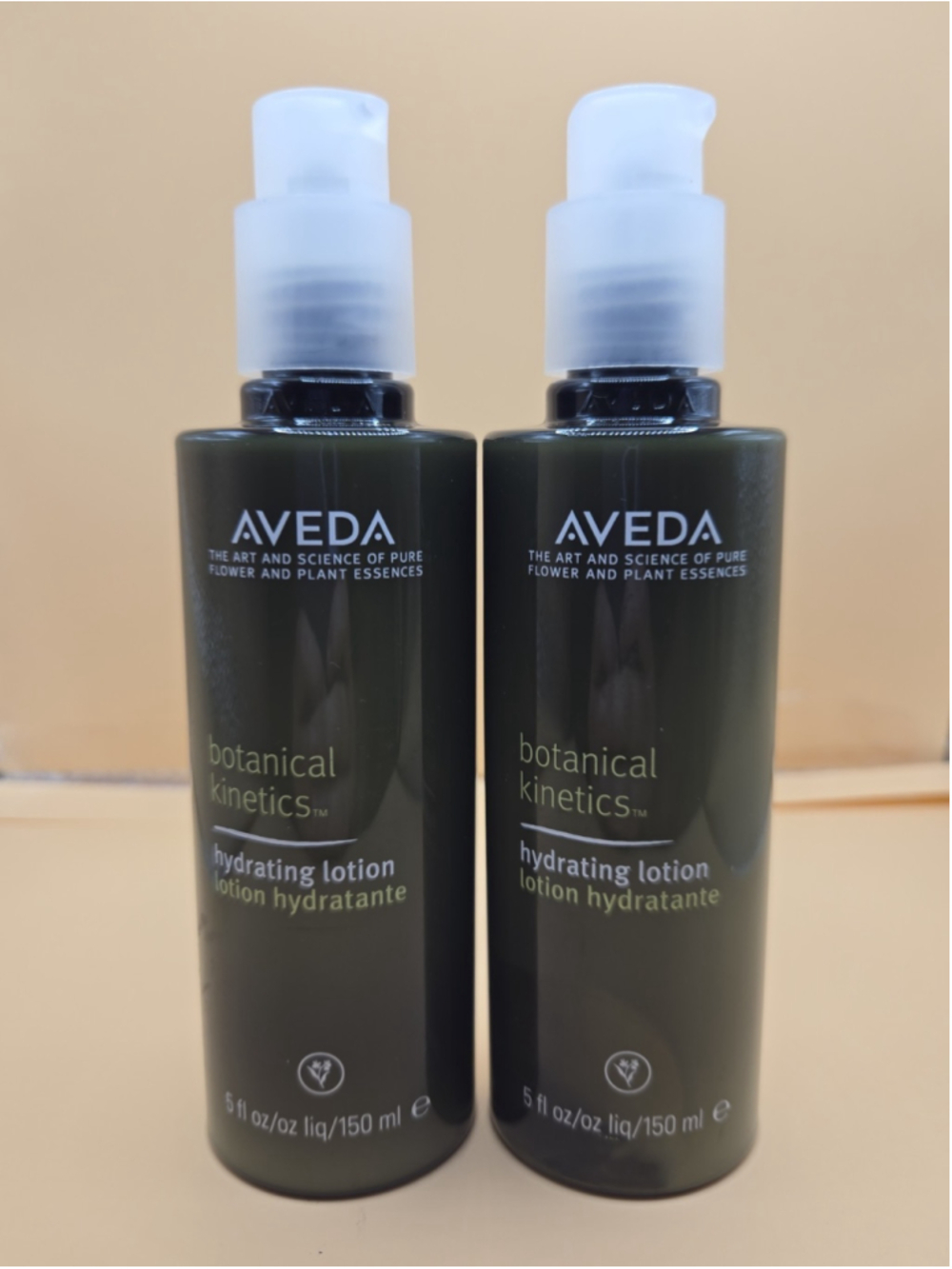 Lot of 2 Aveda Botanical Kinetics Hydrating Lotion 5oz 150ml Face Cream Sealed